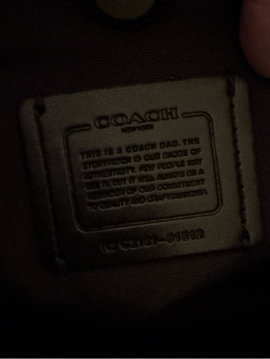 NWOT COACH Mollie Signature Bucket Bag in Black/Brown - Picture 6 of 6